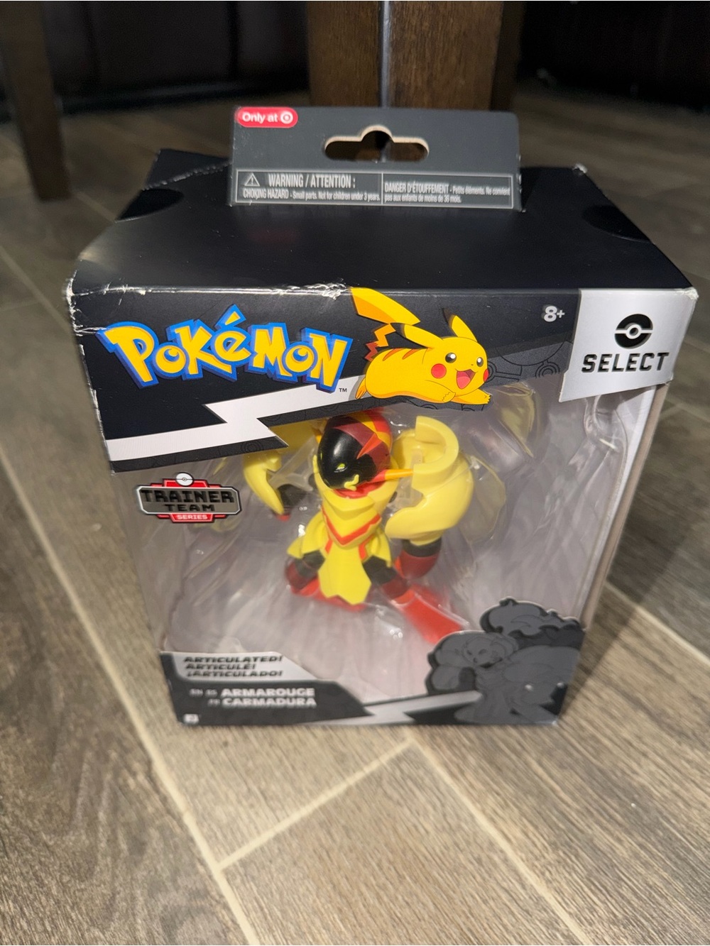 Pokemon Armarouge Figure by Pokemon Select - Yellow and Red